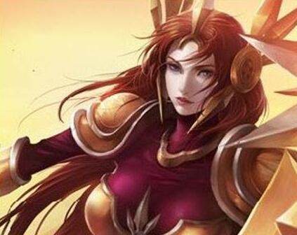 英雄联盟蕾欧娜水晶圣骑,曙光女神蕾欧娜