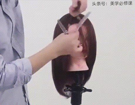 剪发如何修饰脸型,修饰脸型的刘海剪发教程