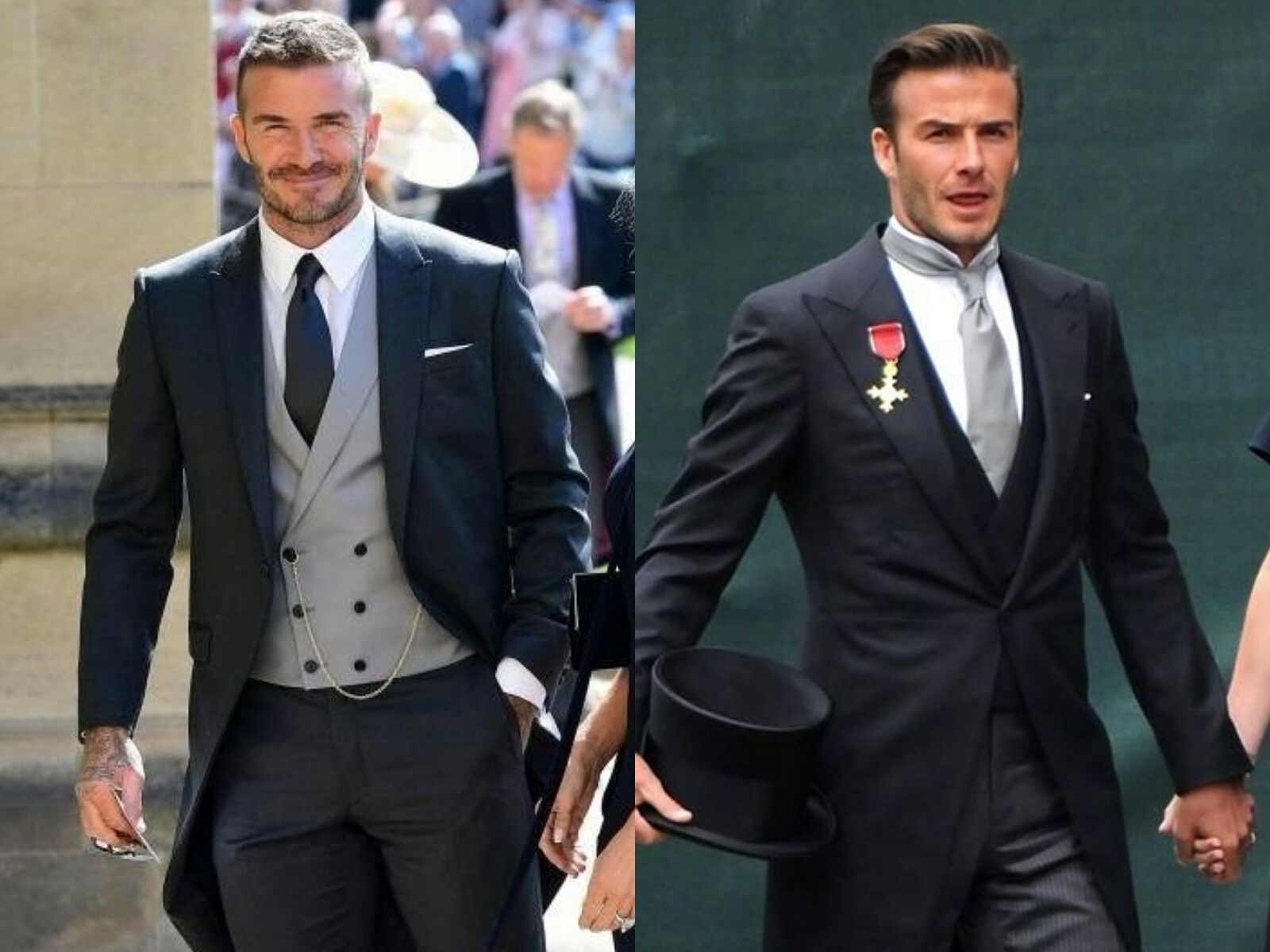 年轻时的贝嫂和小贝,小贝和贝嫂照片