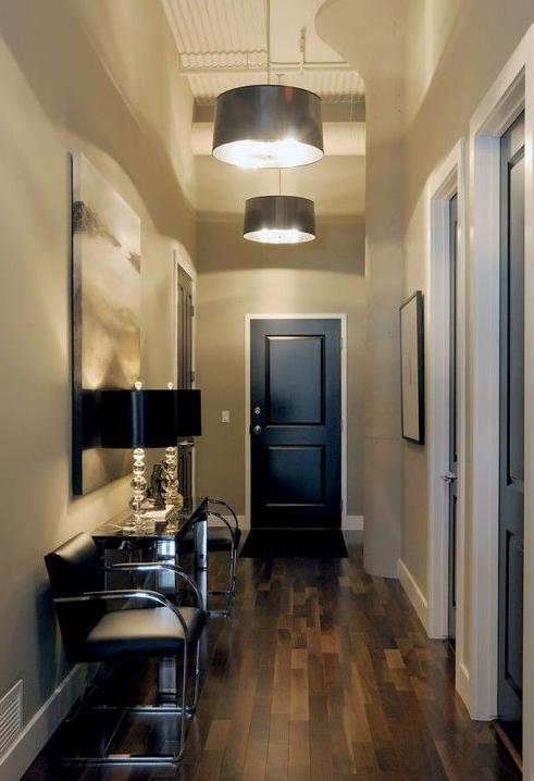 室内过道长怎么处理,长过道常用装修风格大全