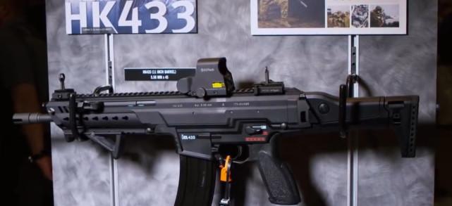 hk433突击步枪vshk416,hk433与hk416哪个颜值更好