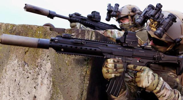 hk433突击步枪vshk416,hk433与hk416哪个颜值更好
