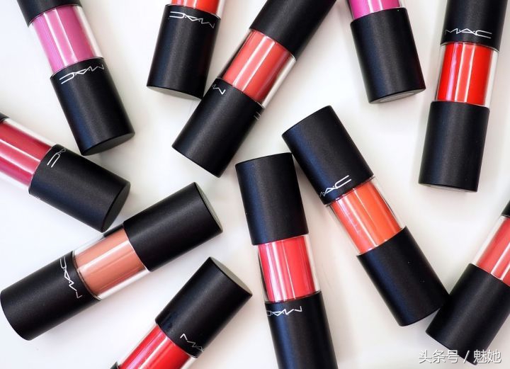 mac最新款唇釉色号黑管,mac最新款口红超好看今年必备