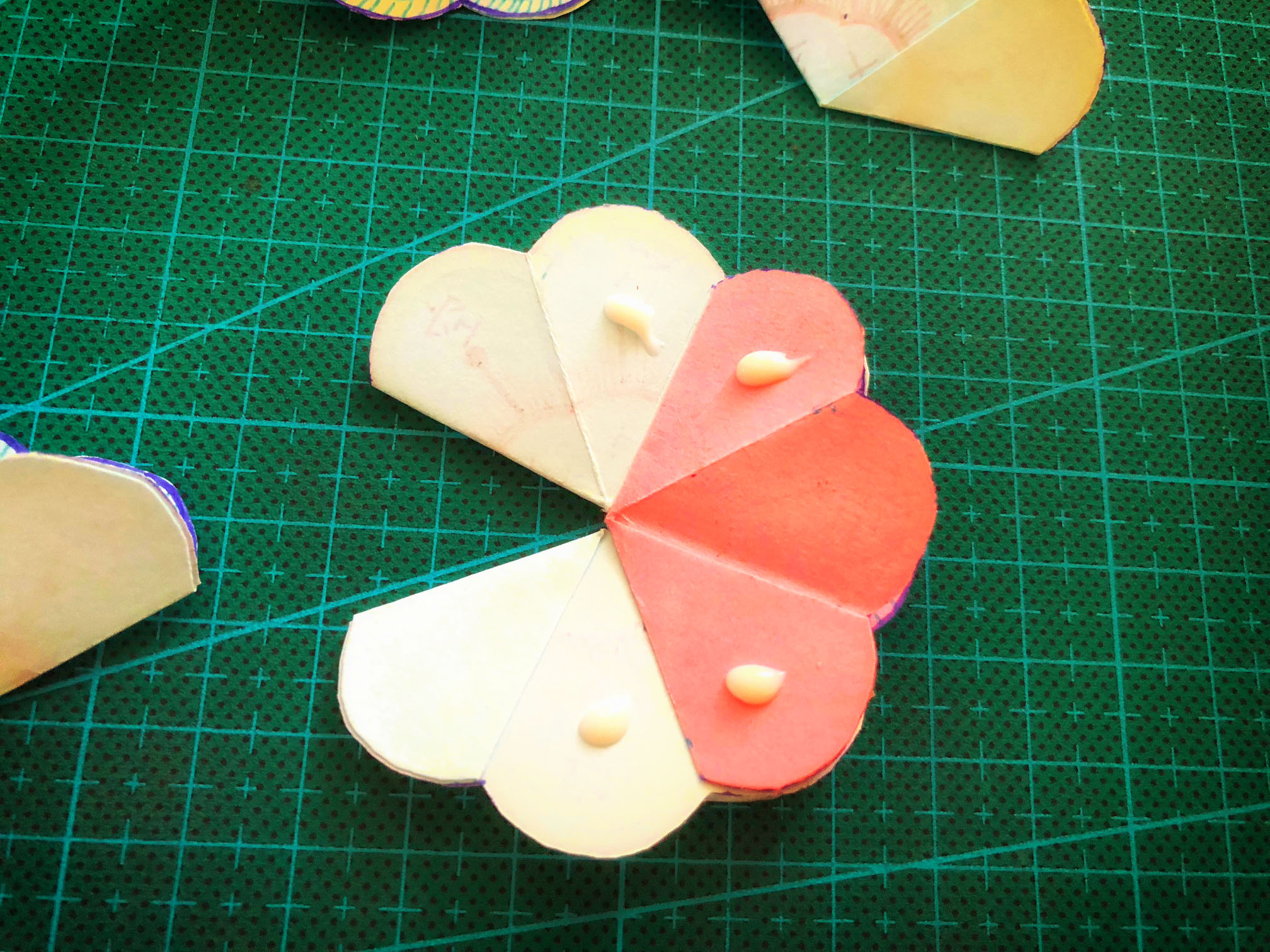 贺卡立体精美创意,教室一角立体贺卡