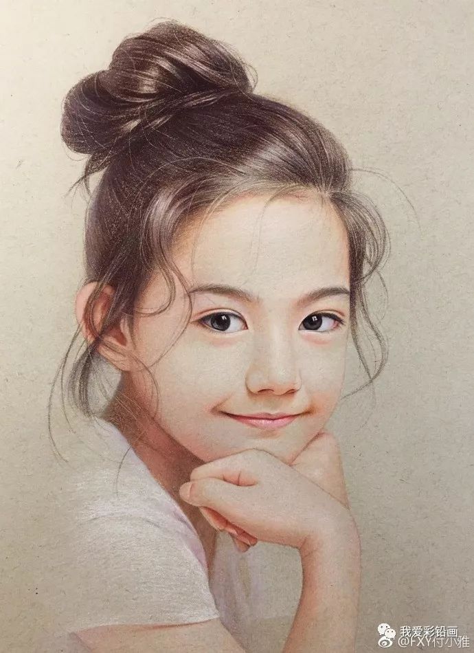 彩铅手绘图片唯美人物,彩铅手绘动漫人物女孩