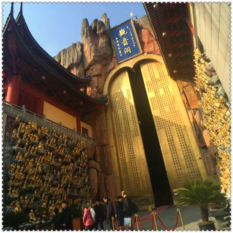 上海东林寺最高玉观音,上海东林寺五佛冠介绍