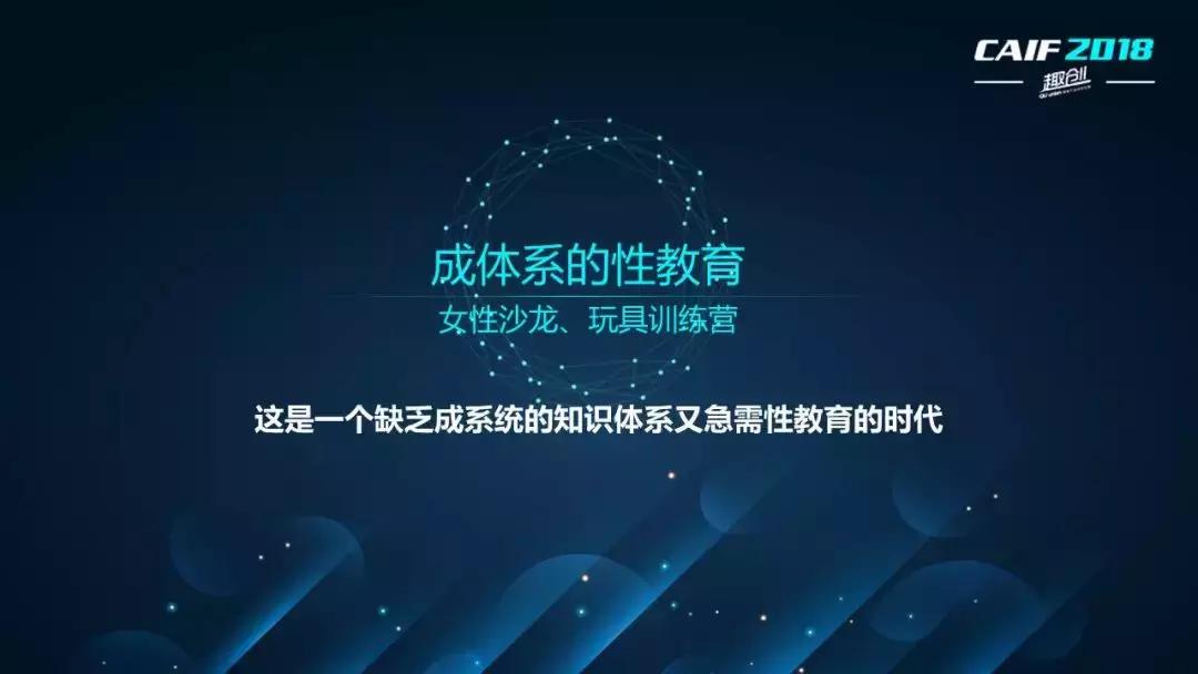 CAIF2018吴小飘：女性市场中的顺势而为，情趣市场中的逆流而上