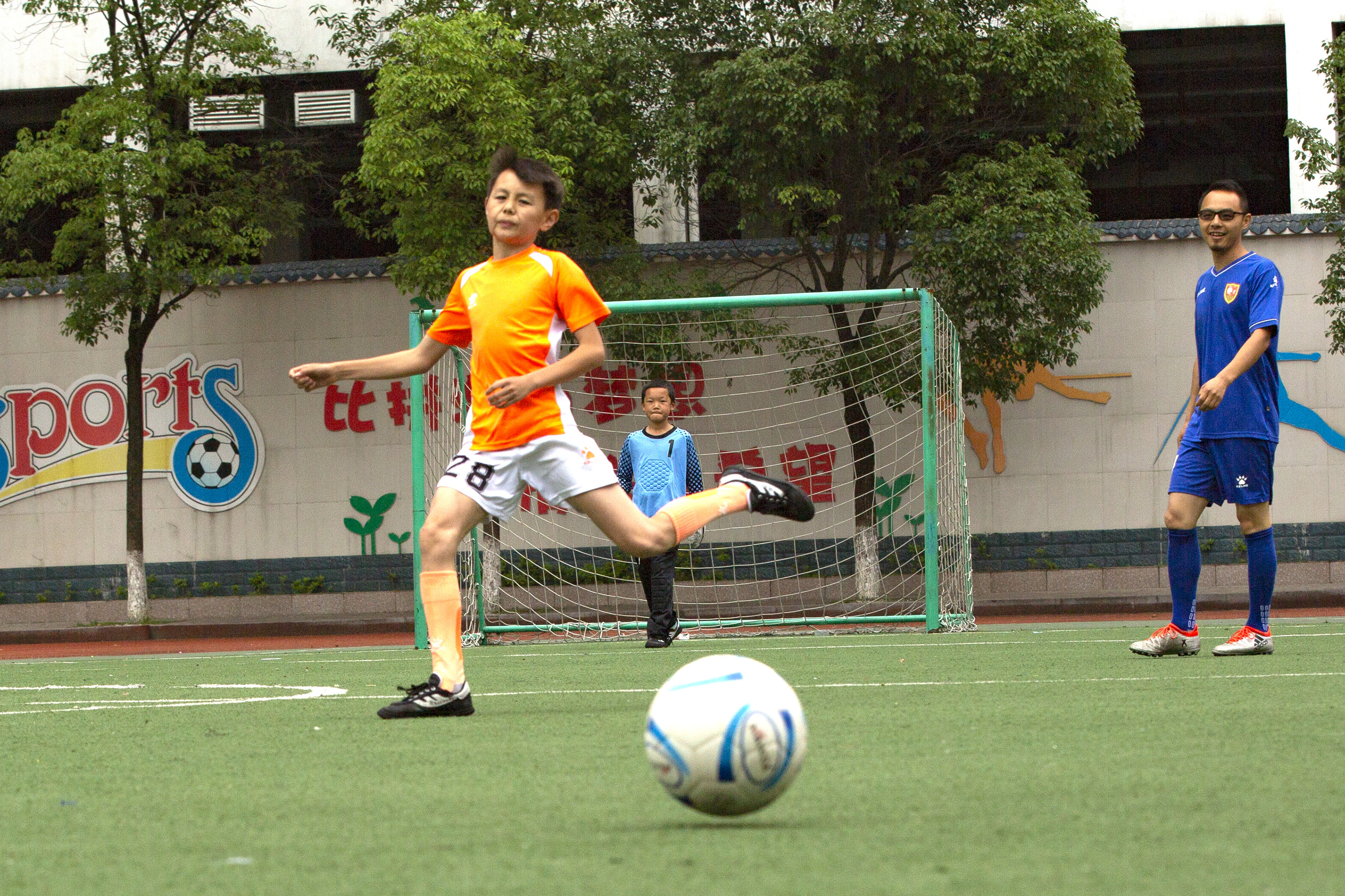 六一足球比赛,快乐足球迎“六一”