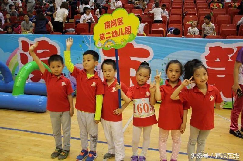 哈尔滨市南岗区第二幼儿园参加哈尔滨市第51届幼儿运动会