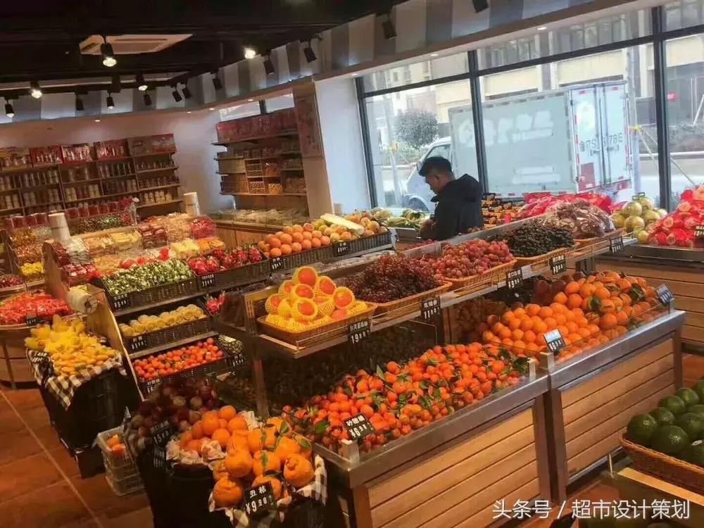 超市布局与商品陈列图70平长方形,2000平超市布局与商品陈列图