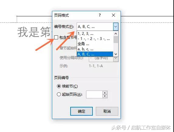 word如何实现两种页码,如何快速找到word里面的所有页码