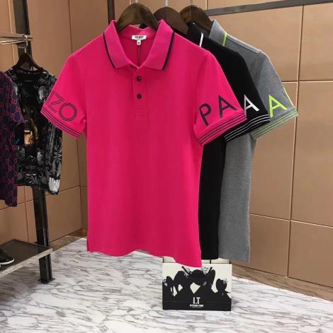 高田贤三男polo短袖,高田贤三虎头polo