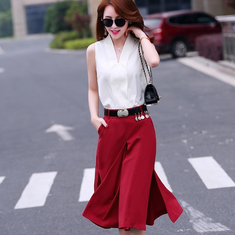 裙裤好看还是短裤好看,最洋气时髦裙裤夏季