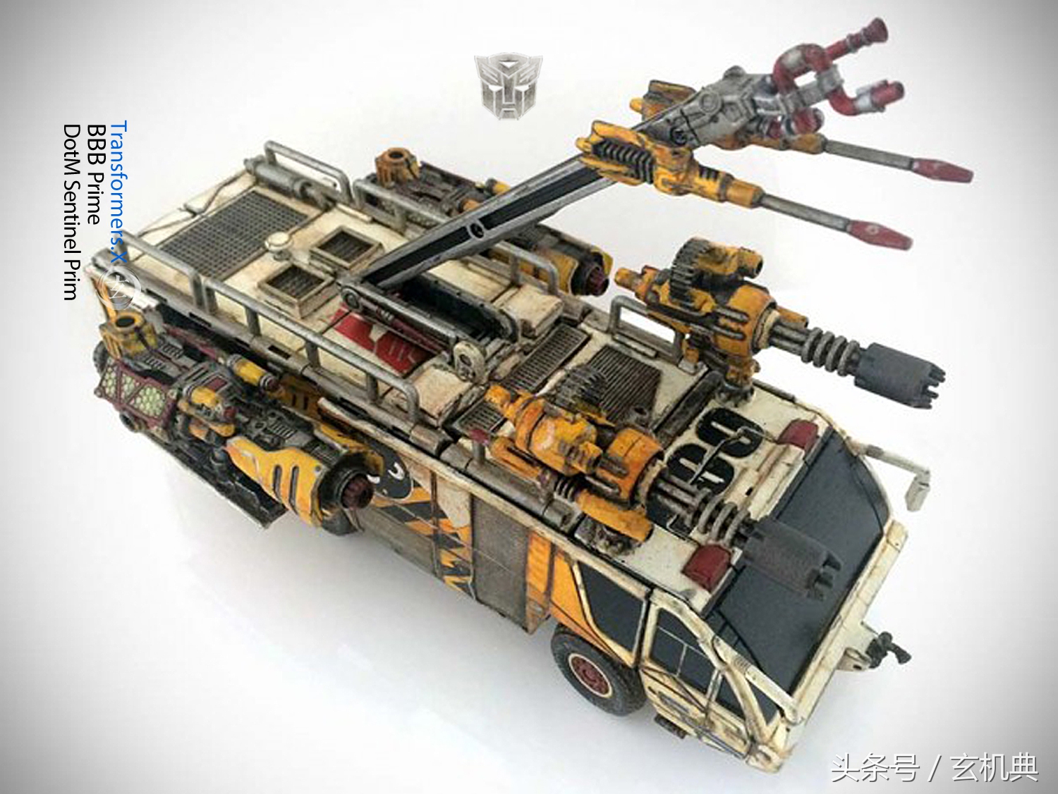 变形金刚领袖级擎天柱变形视频,变形金刚领袖之证重装者擎天柱