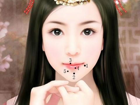 痣相女人脸部痣相图解,女人10处有痣代表富贵痣图解