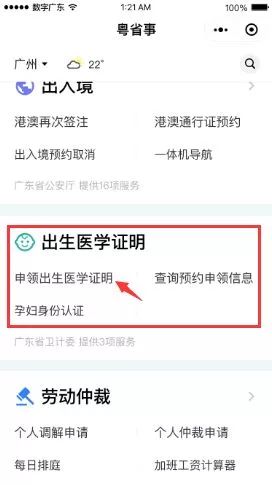 广州生育登记电子证,广州哪里查询疫苗接种记录