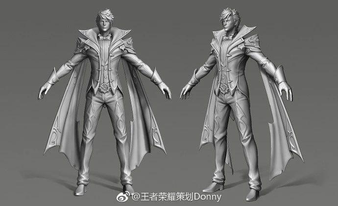 王者荣耀嬴政暗夜贵公子特效,王者荣耀龙年限定嬴政特效