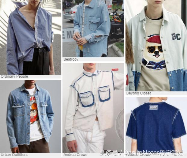 男士必备衬衫单品,男士牛仔衬衫经典搭配