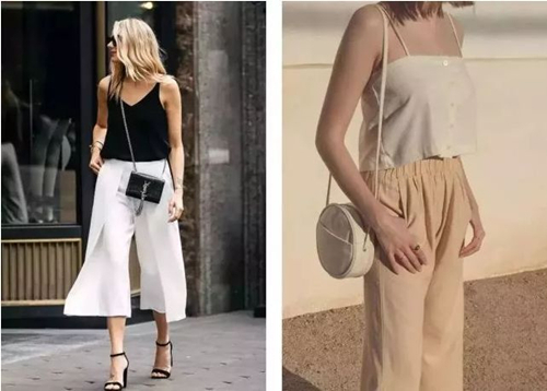 丹比奴上衣,港风夏季小吊带穿搭