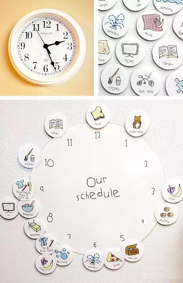 娃连钟表都不认识！还谈什么时间管理？