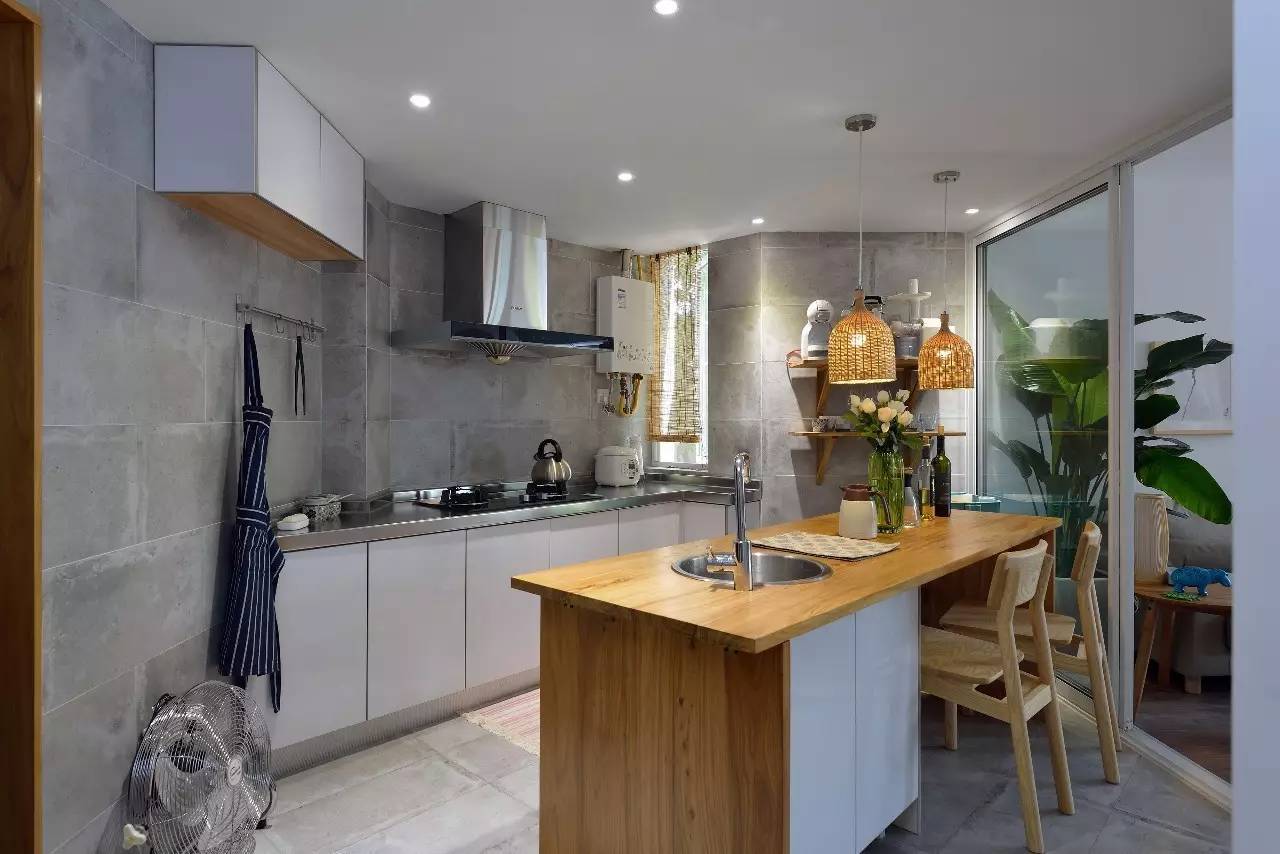 推荐做开放式厨房吗,开放式厨房和中岛有区别吗