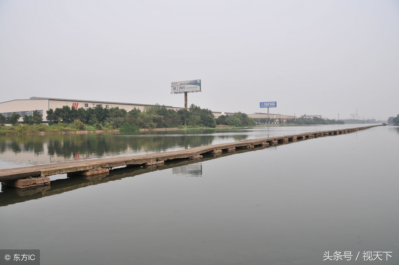 浙江乡间道路,浙江一条水上的路