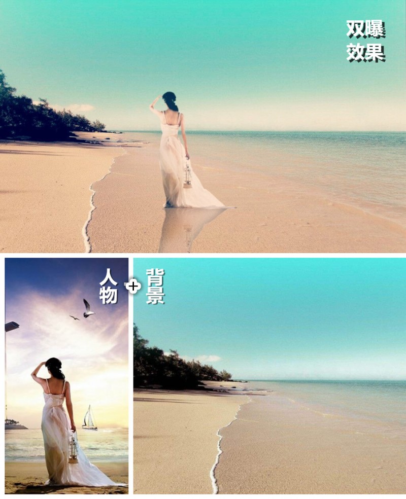 一招“移花接木”随时身临其境｜教你手机抠图、双曝技巧