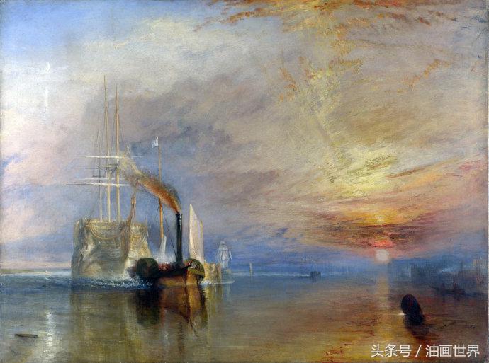 威廉梅里特切斯油画作品欣赏,约瑟夫马洛德威廉透纳