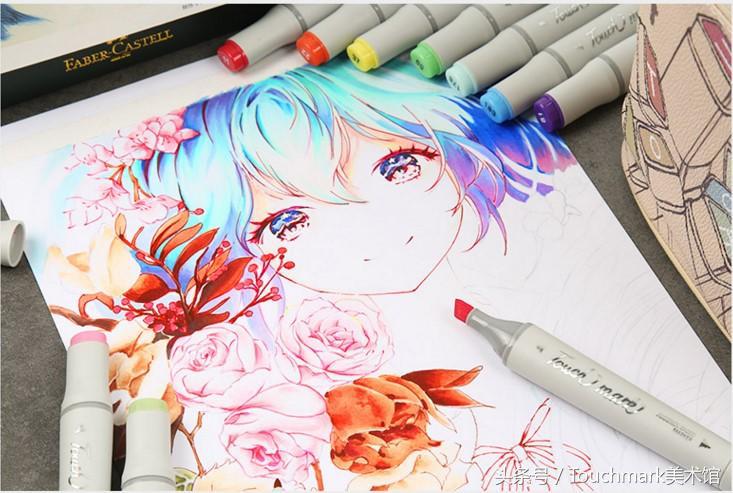 马克笔绘画初学者,新人福利中性笔文具