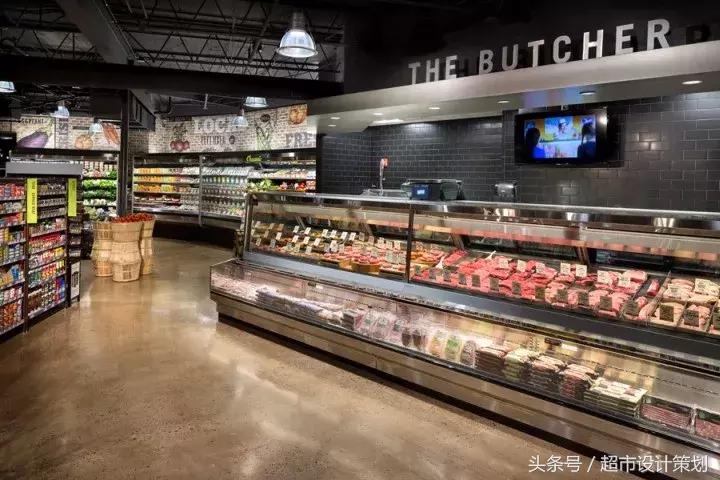 零售区设计效果图,让人惊艳的超市设计