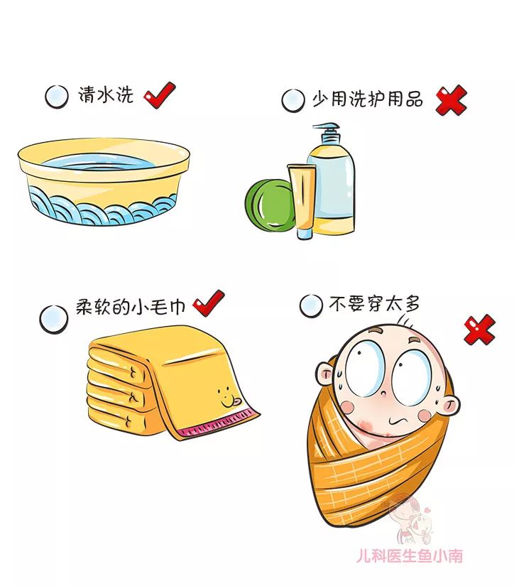 宝宝湿疹和痱子傻傻分不清,宝宝怎么辨别湿疹和红疹