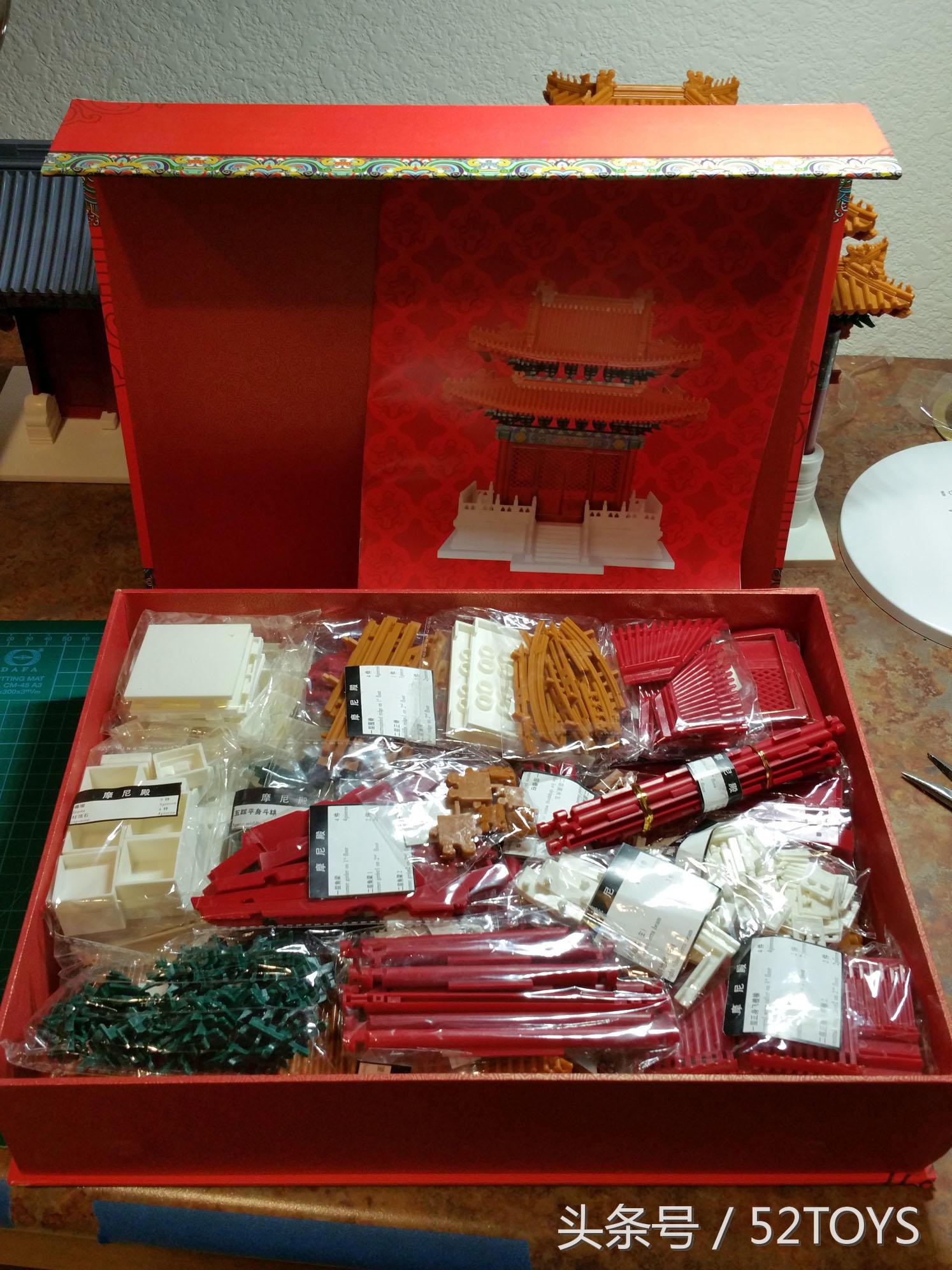 古建筑手办,中国古建筑手办