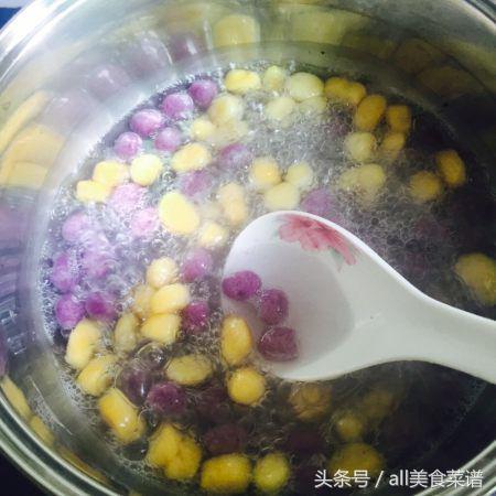 夏日甜品好看晶莹剔透,夏日甜品西米露红薯