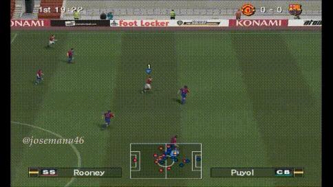 曾经与现在的实况足球,20年前陪你踢球