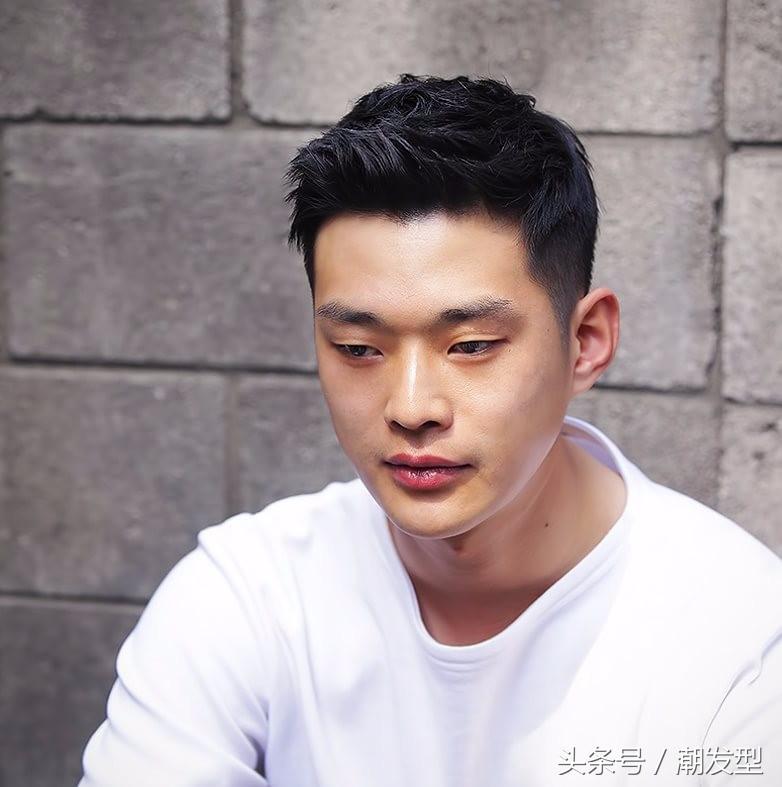 男生韩式纹理烫发,韩式各种烫发发型男生图片