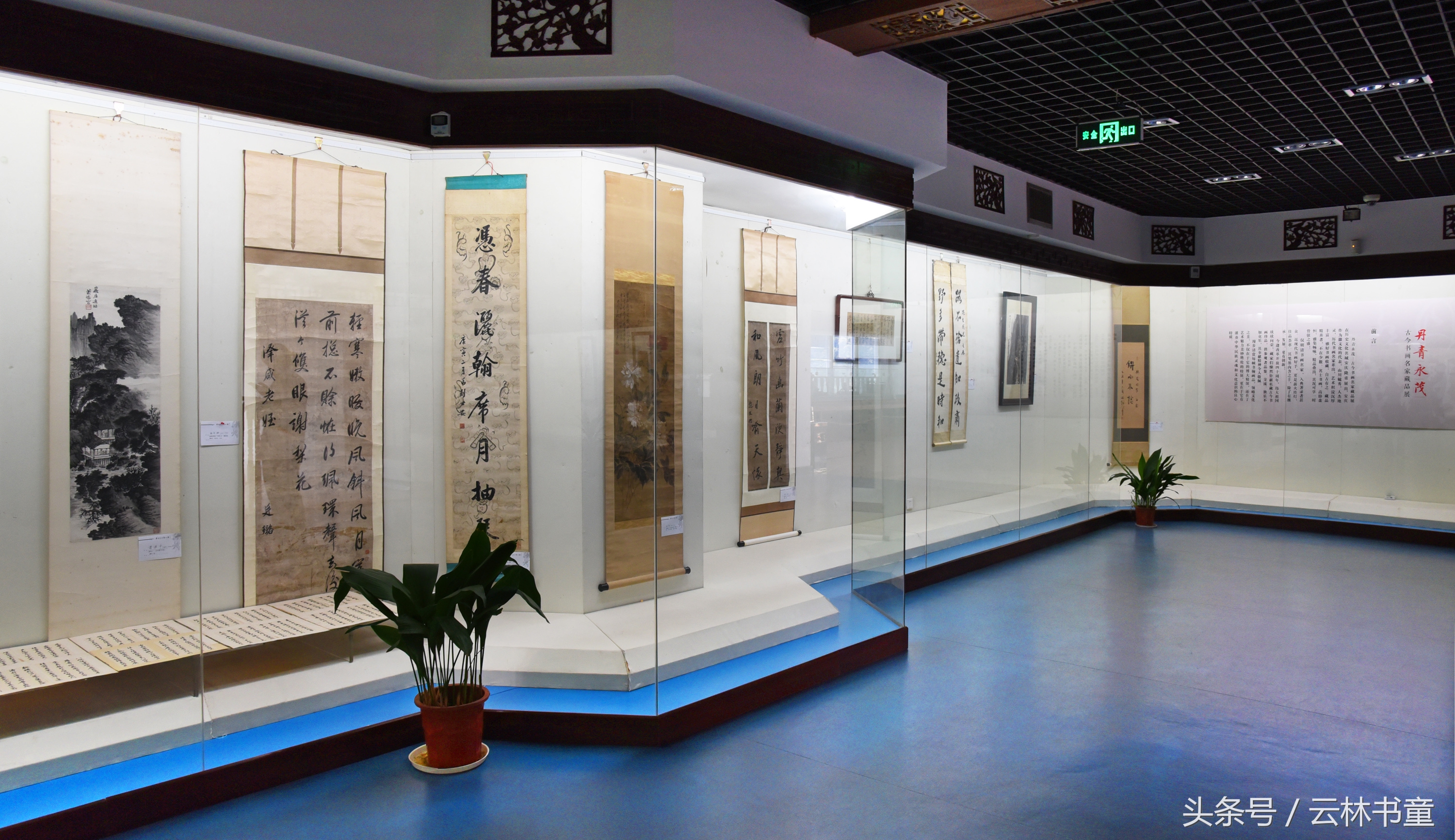 《丹青永茂│古今书画名家藏品展》在安庆中国黄梅戏博物馆展出