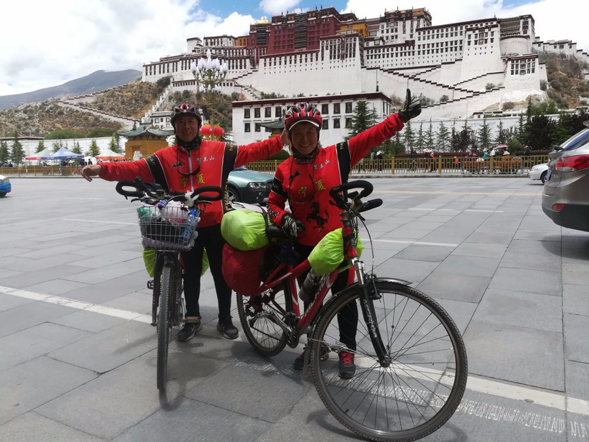 骑行西藏再见拉萨,骑行西藏游览拉萨八廓街