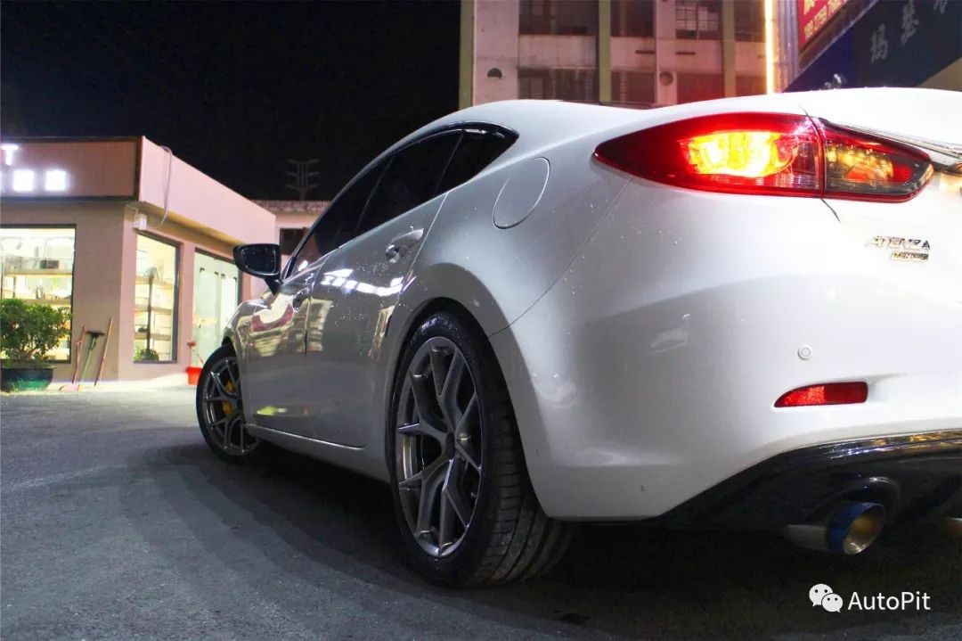 马自达阿特兹原车轮毂,马自达阿特兹纯进口改装