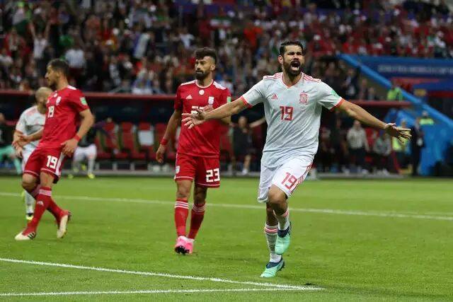 西班牙世界杯击败美国,西班牙大胜哥斯达黎加队