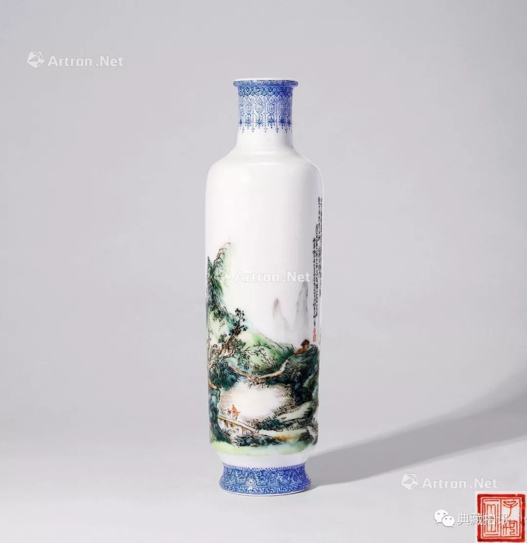 最新成交结果：中贸圣佳瓷艺丹青——近现代文人瓷专场