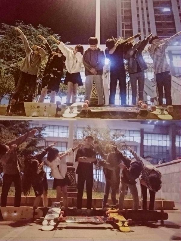 世界滑板日,世界滑板日滑板刷街