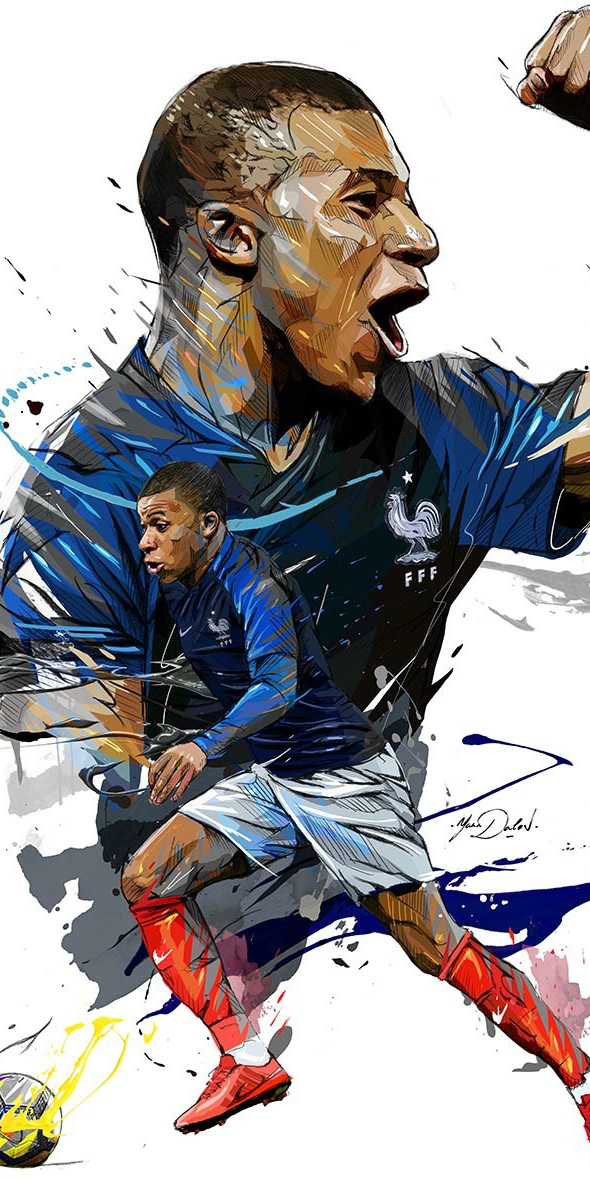 世界足球巨星的手机壁纸,世界杯卡通球星人物高清壁纸大全