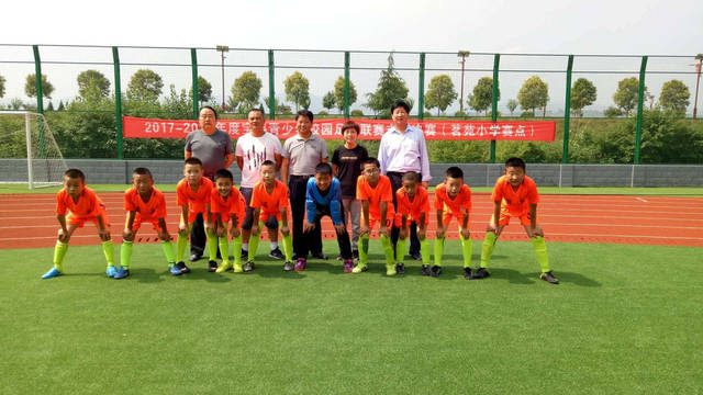 眉县第二届青少年校园足球联赛,眉县小学足球联赛第七名