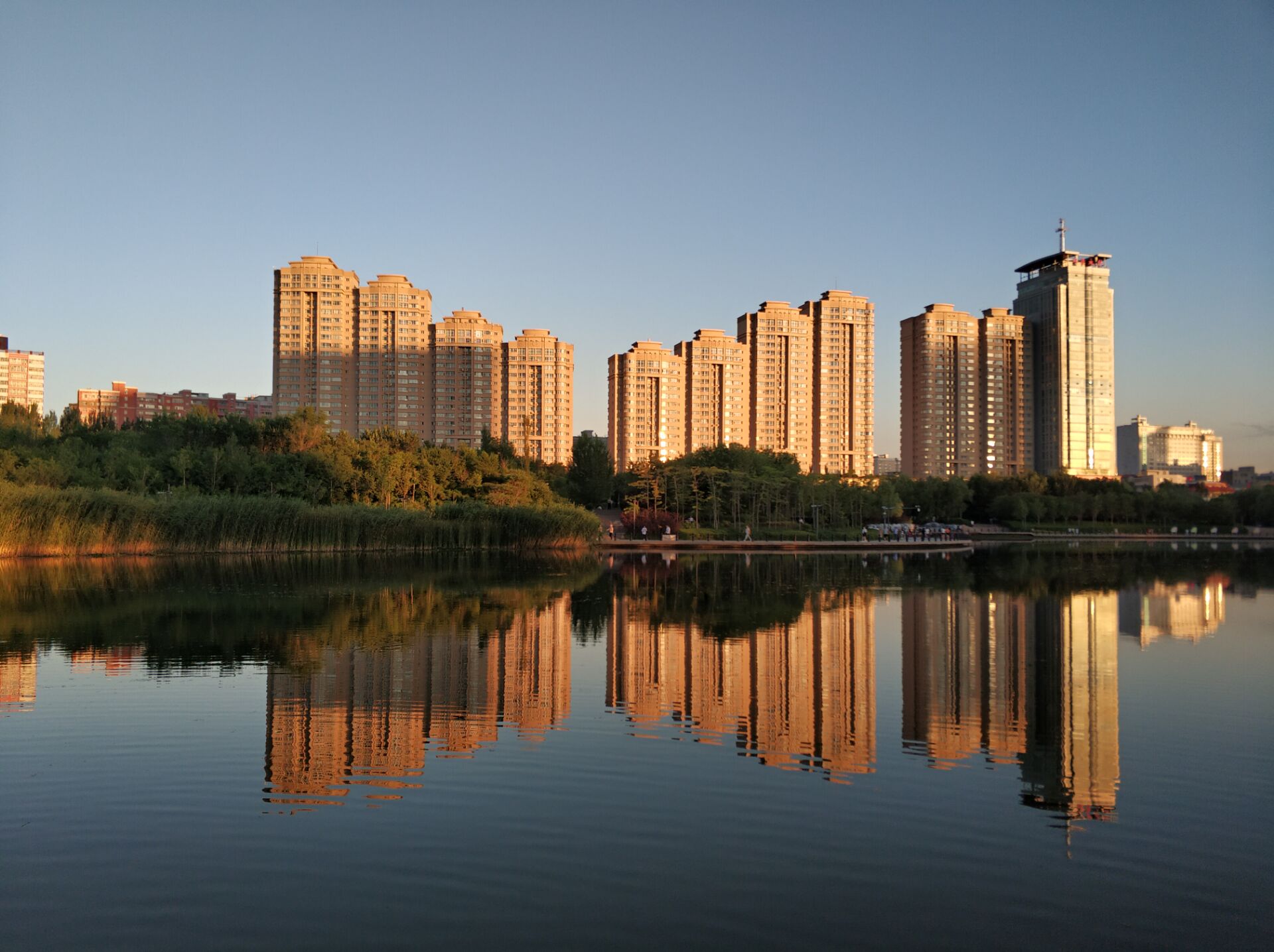 乌鲁木齐南湖全景图,乌鲁木齐南湖公园夜景