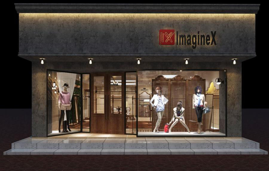 女装服装店衣服怎么挂好看,2021服装店女装装修风格