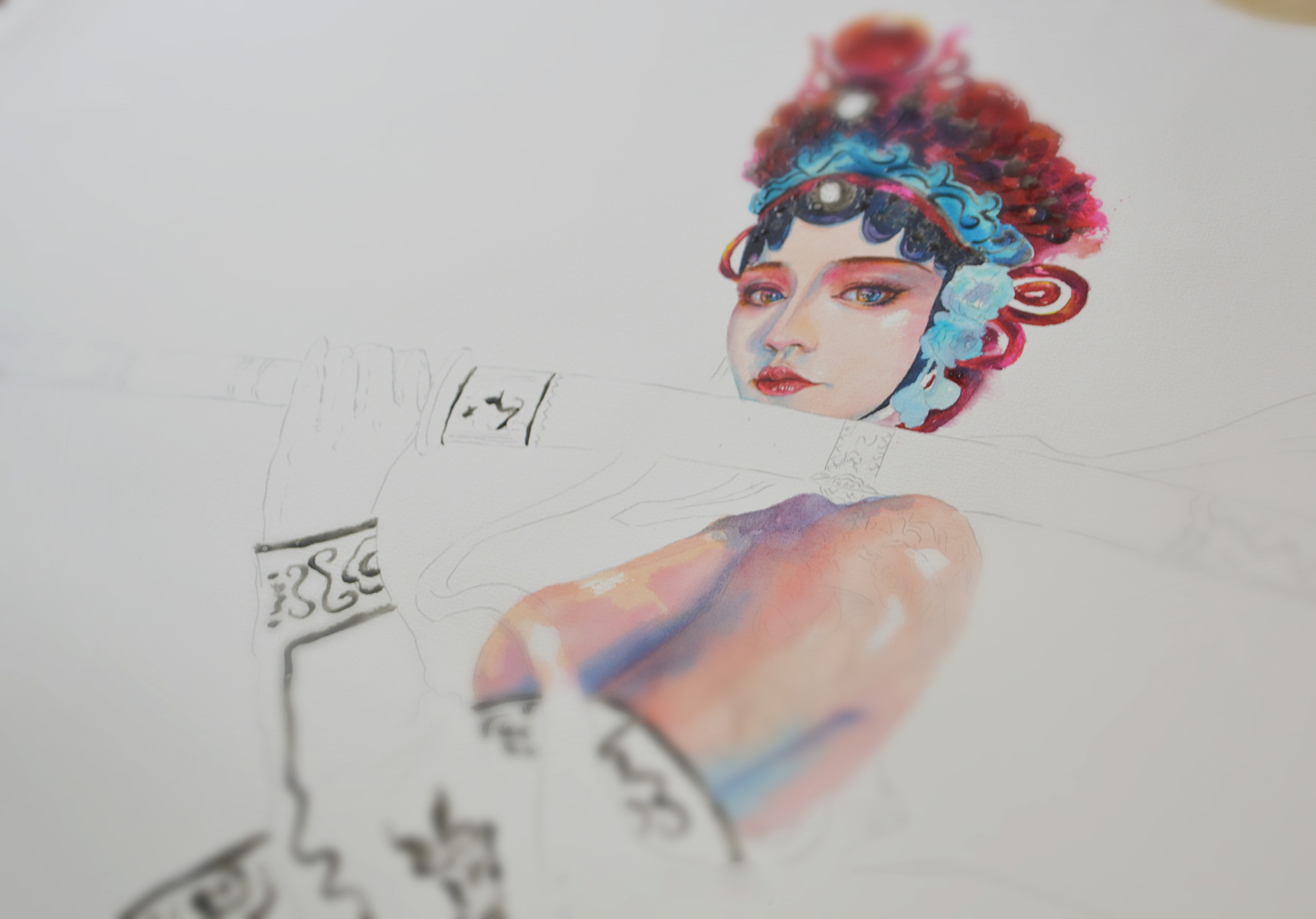 procreate水彩古风教学,水彩的高端配色方法有哪些