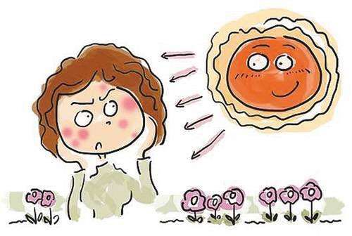 被太阳暴晒后怎么防止中暑,被太阳晒伤了日光性皮炎怎么治疗