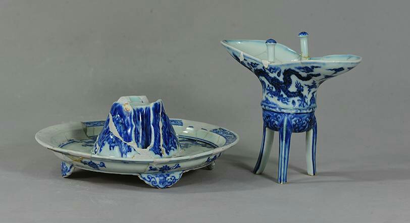 七百年青花你从哪个角度看？