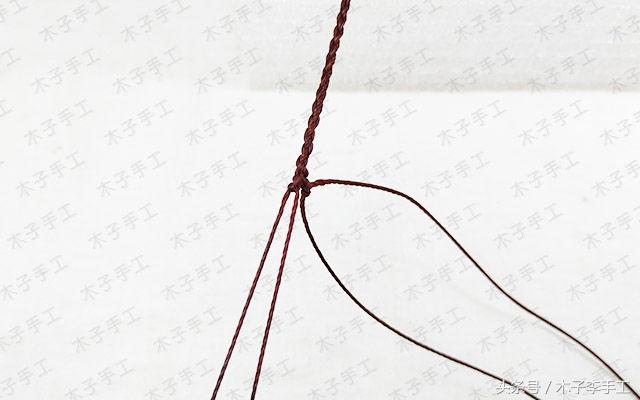 锁骨链编法教程大全,手工编织双层锁骨链绳子教程