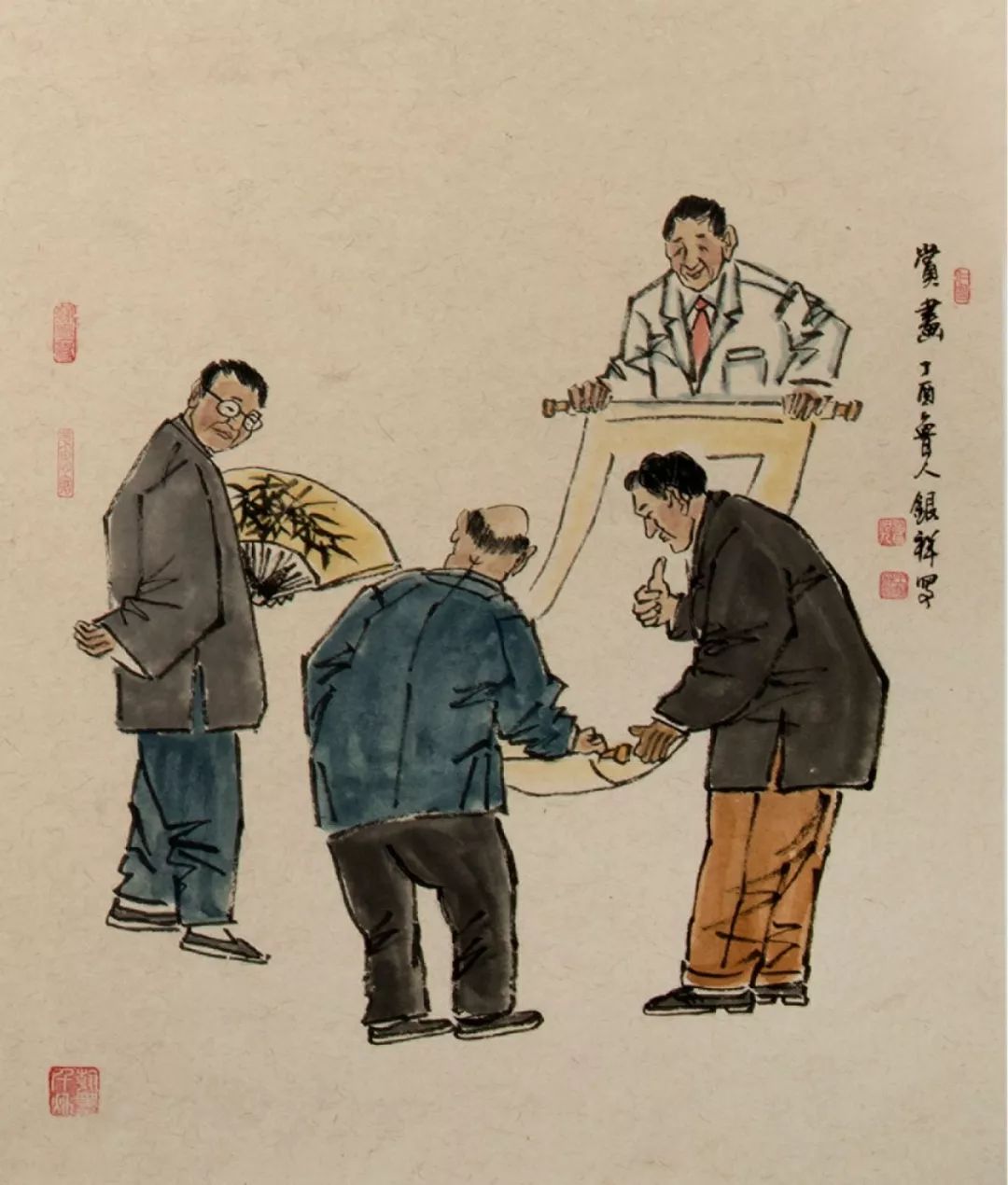 随画家王银祥寻路老北京民俗